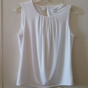 🌼 Calvin Klein White Blouse